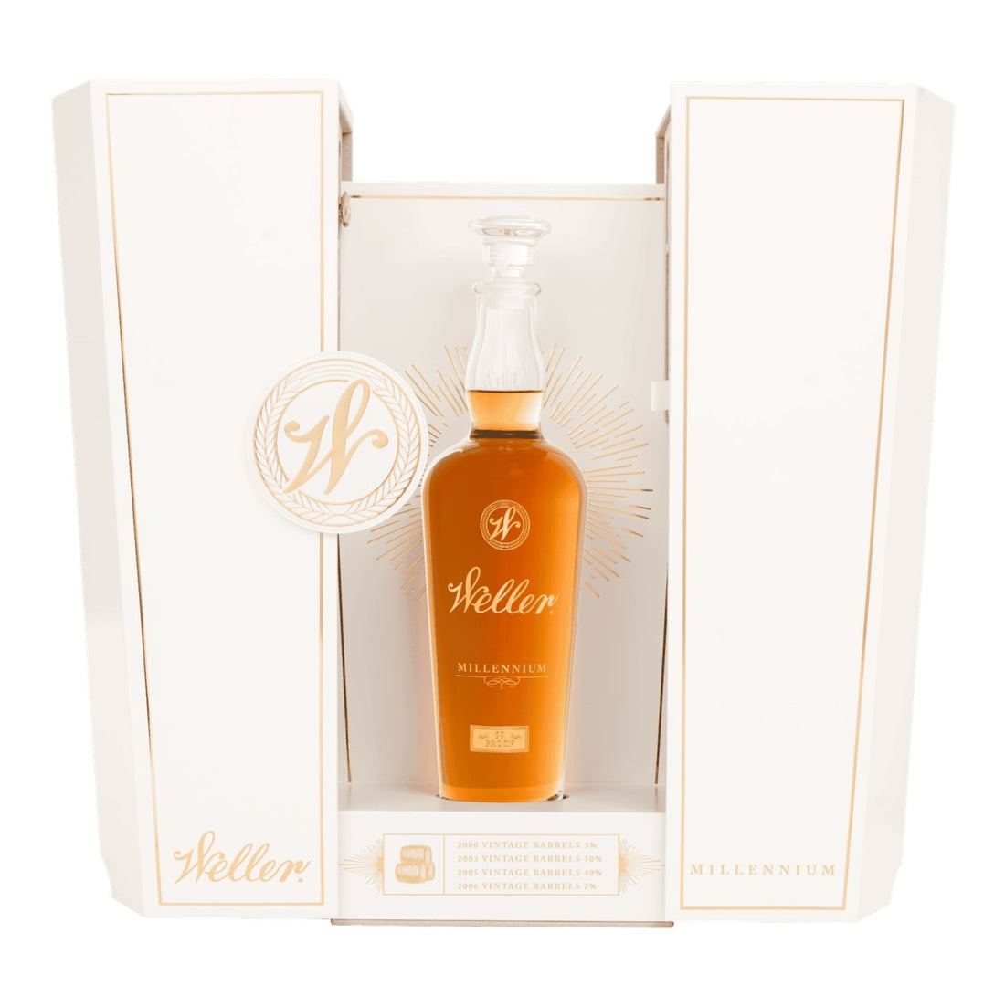 W.L. Weller Millennium Edition Bourbon Whiskey