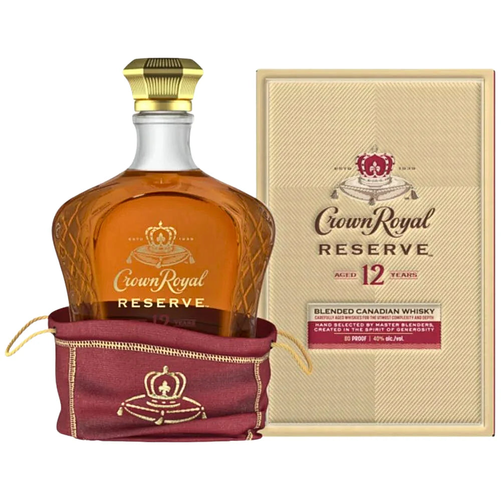 Crown Royal 12 Year Old Canadian Whisky 750ml