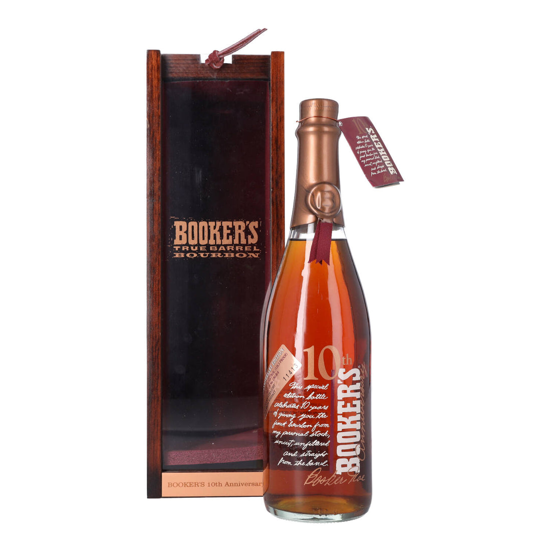 Booker’s 10th Anniversary Bourbon Whiskey – Limited Edition 750ml