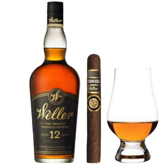 Gift Set Bundle | Weller 12yr | Cigar & Glencairn