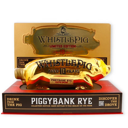 WhistlePig PiggyBank Rye 10 Year Gold Edition