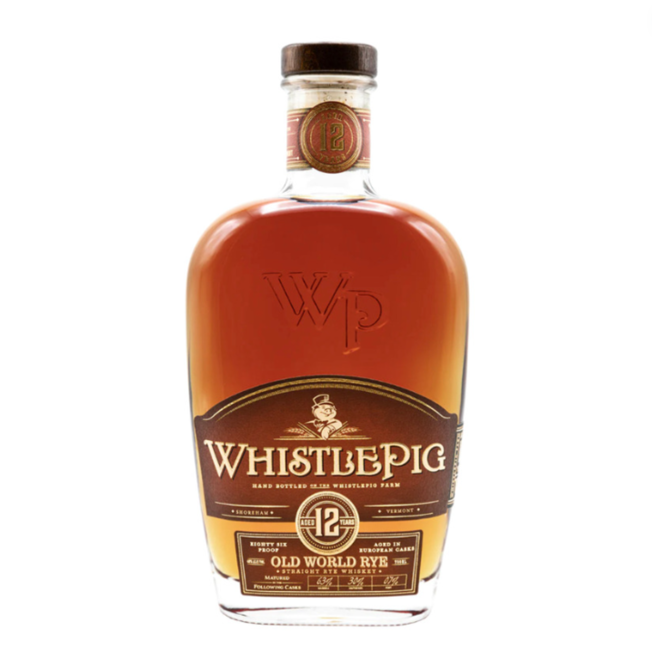 WhistlePig Old World Rye Whiskey Aged 12 Years