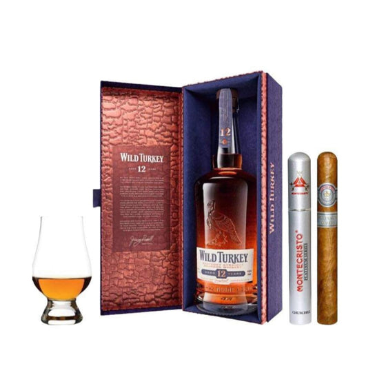 Wild Turkey | 12 Year Old Distiller's Reserve Whiskey | GIFT SET