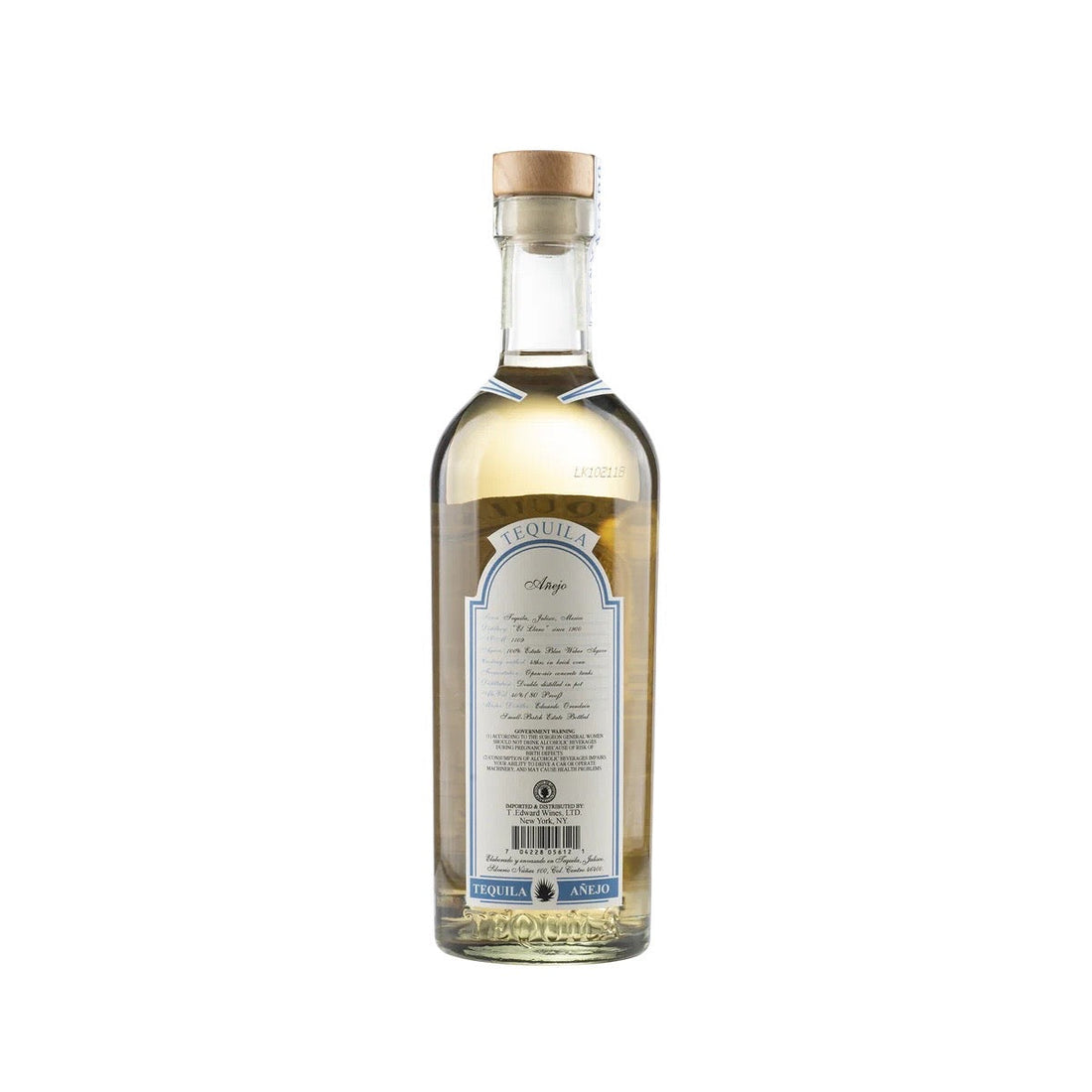 Arette Artesanal Suave Añejo Tequila 750ml Limited back