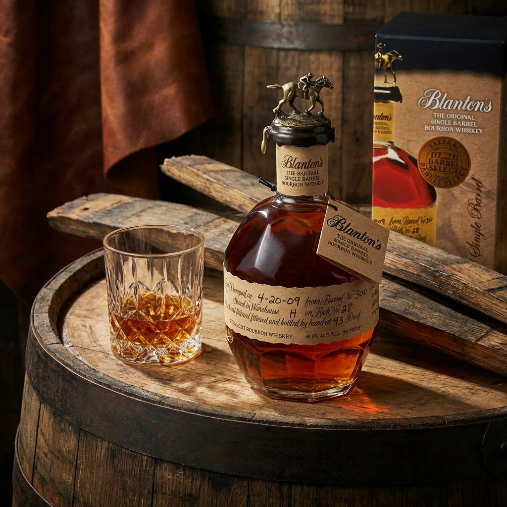 Blanton's Original Single Barrel Bourbon – Sazerac Barrel Select – 375ml