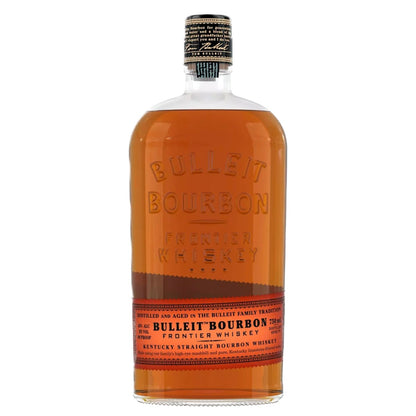 Bulleit Bourbon Frontier Whiskey 750ml – engravable premium Kentucky straight bourbon with high-rye mashbill, exclusive at Rare Bourbon Shop