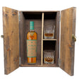 The Macallan Harmony Collection Phoenix Honey Orchid Tea wooden gift box with 2 glasses