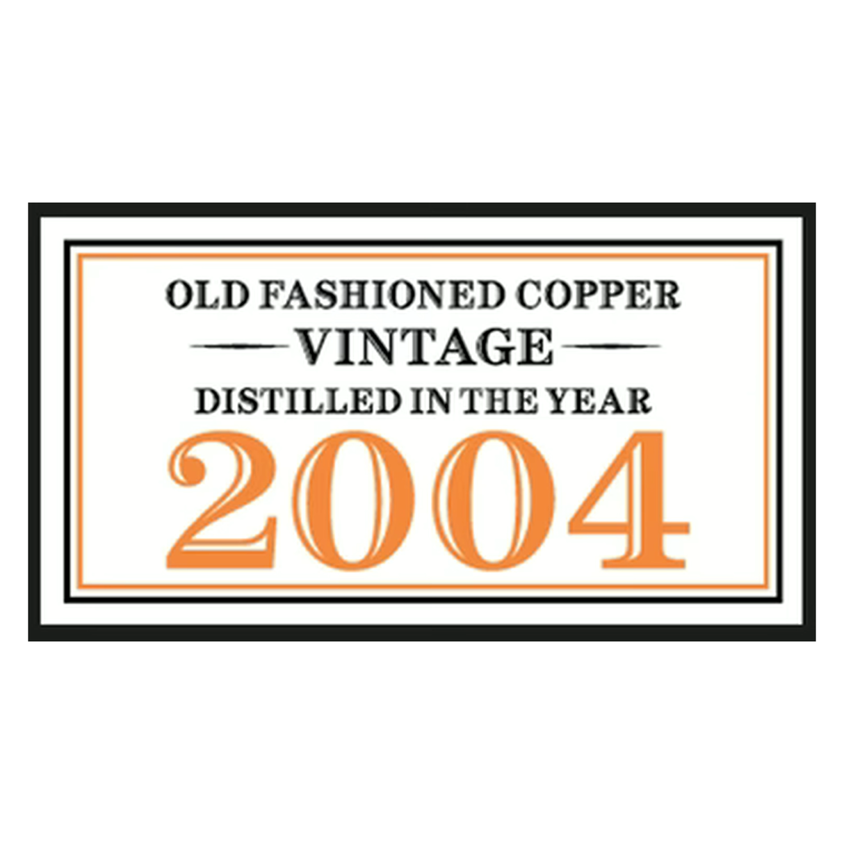 OFC Old Fashioned Copper Vintage 2004 Bourbon 750ml