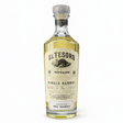 El Tesoro Reposado Single Barrel Tequila collector bottle front view on white background