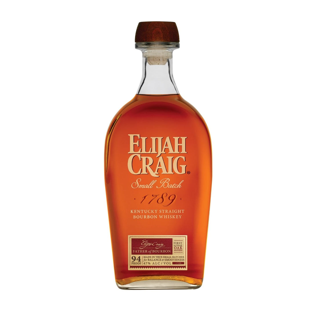Elijah Craig Small Batch Kentucky Straight Bourbon Whiskey 750ml – premium Kentucky bourbon from Rare Bourbon Shop