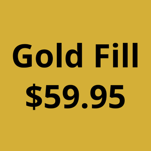 Bottle Engraving – Text Finish - Gold Fill