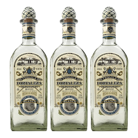 Fortaleza Blanco Tequila — 3 bottles
