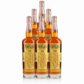 Colonel E.H. Taylor Small Batch Bourbon — six-bottle case, bottled-in-bond bourbon, 100 proof
