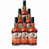 Buffalo Trace Bourbon — six-bottle case, Kentucky straight bourbon, 90 proof
