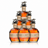 Blanton's Original Single Barrel Bourbon — six-bottle case, wax-topped single barrel bourbon, 93 proof