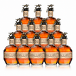 Blanton's Original Single Barrel Bourbon — twelve-bottle case, wax-topped single barrel bourbon, 93 proof