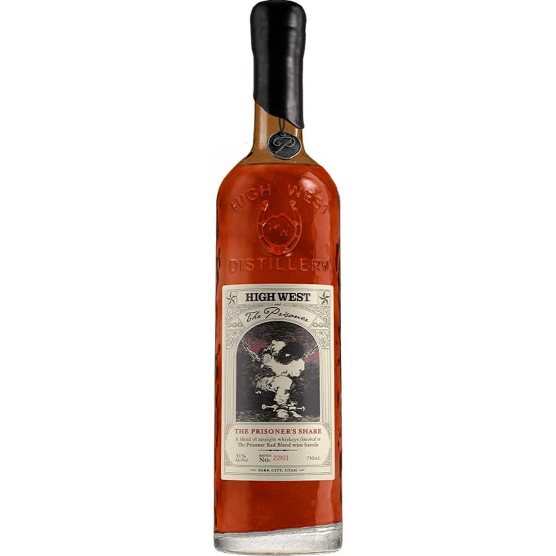 High West The Prisoner’s Share Straight Bourbon Whiskey 750ml