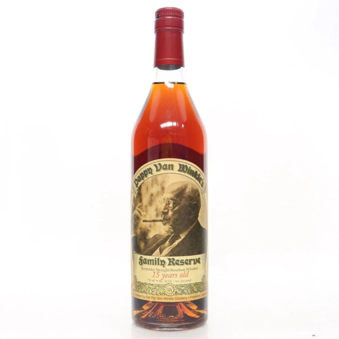 Pappy Van Winkle Family Reserve 15 Year Bourbon Whiskey Santa Edition