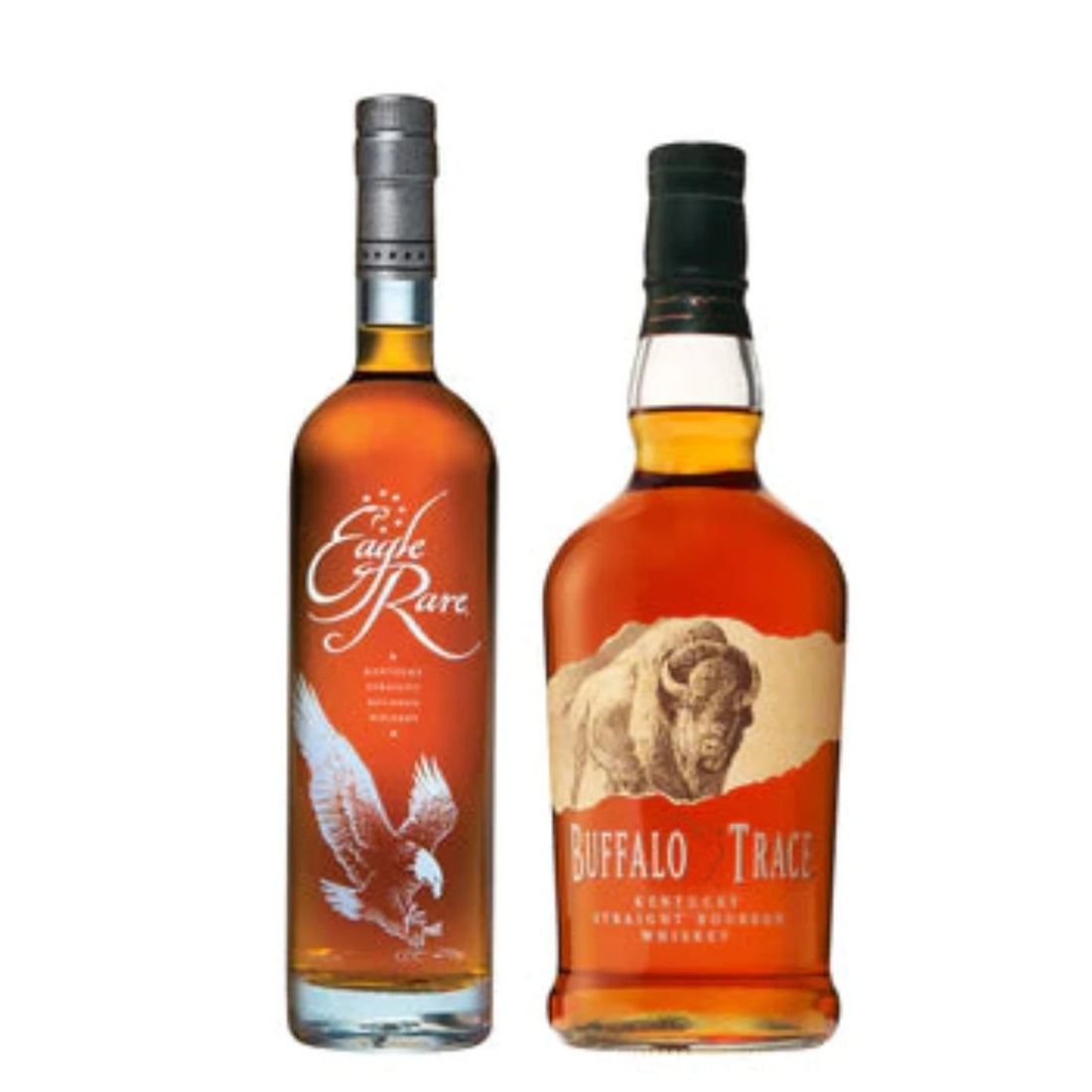 Eagle Rare and Buffalo Trace Bourbon Whiskey Bundle