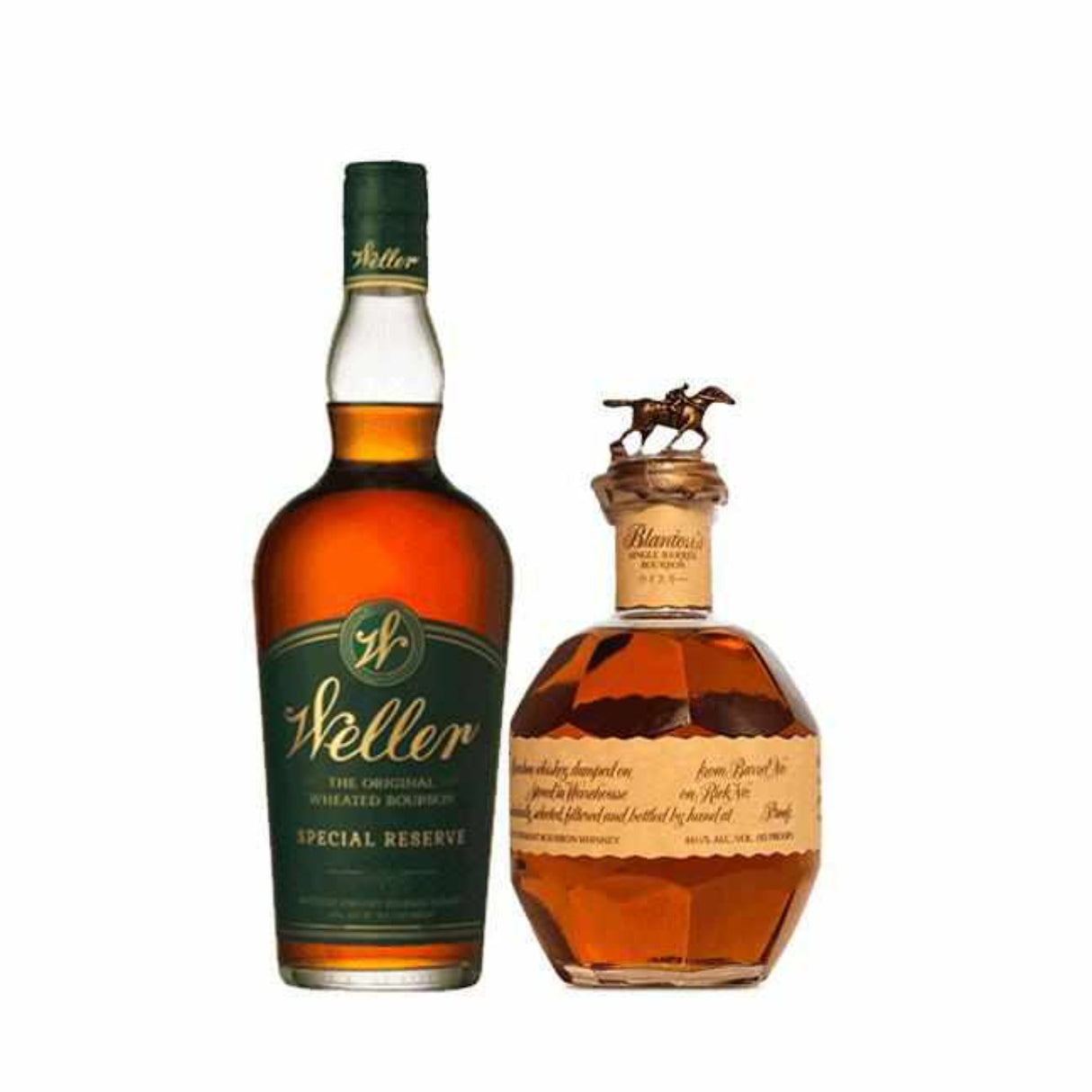 Blanton's Original and Weller Special Reserve Bourbon Whiskey Bundle