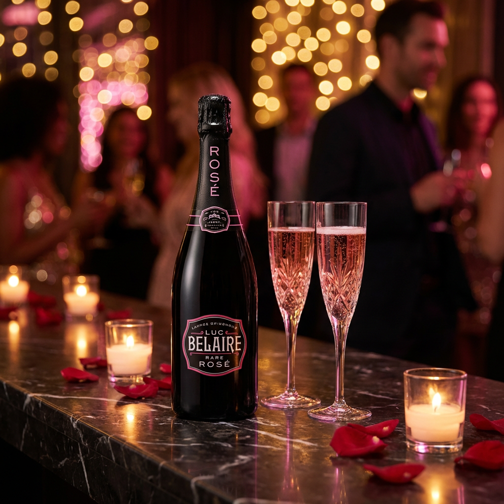 Luc Belaire Rare Rosé Sparkling Wine – 750ml
