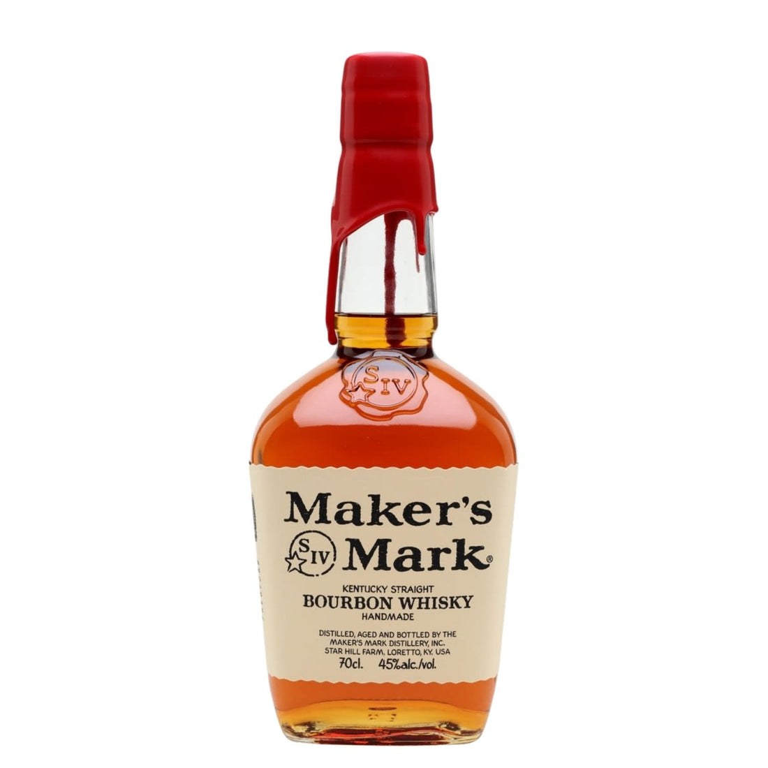 Maker’s Mark Kentucky Straight Bourbon Whisky 750ml – classic small-batch bourbon available at Rare Bourbon Shop