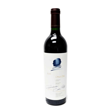 Opus One 2023 Napa Valley bottle — cassis, black raspberry, spicy wood, flowers, graphite.