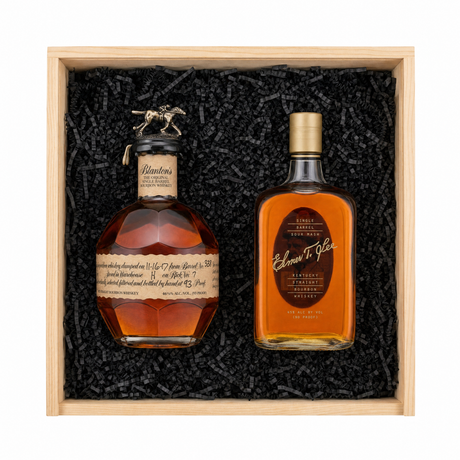 Blanton's Original & Elmer T. Lee Single Barrel Bourbon Gift Crate – 750ml