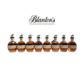 Blanton's Original Single Barrel Complete 8-Bottle Collector's Set – B-L-A-N-T-O-N-S Horse Stoppers (750ml Each)