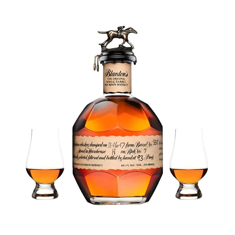 Blanton's Original Single Barrel Bourbon Whiskey 750ml Gift Set