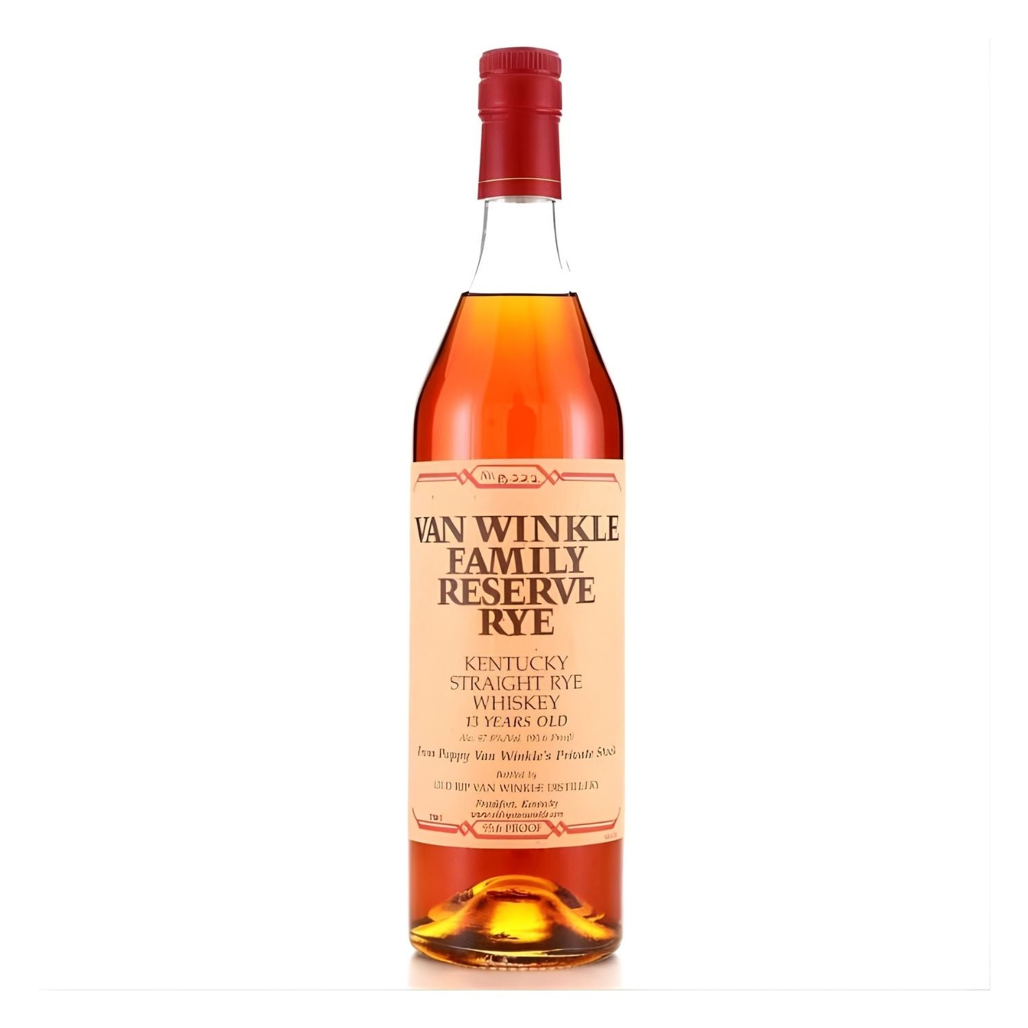 Pappy Van Winkle Family Reserve 13 Year Straight Rye Whiskey 750ml – collector’s edition from Rare Bourbon Shop