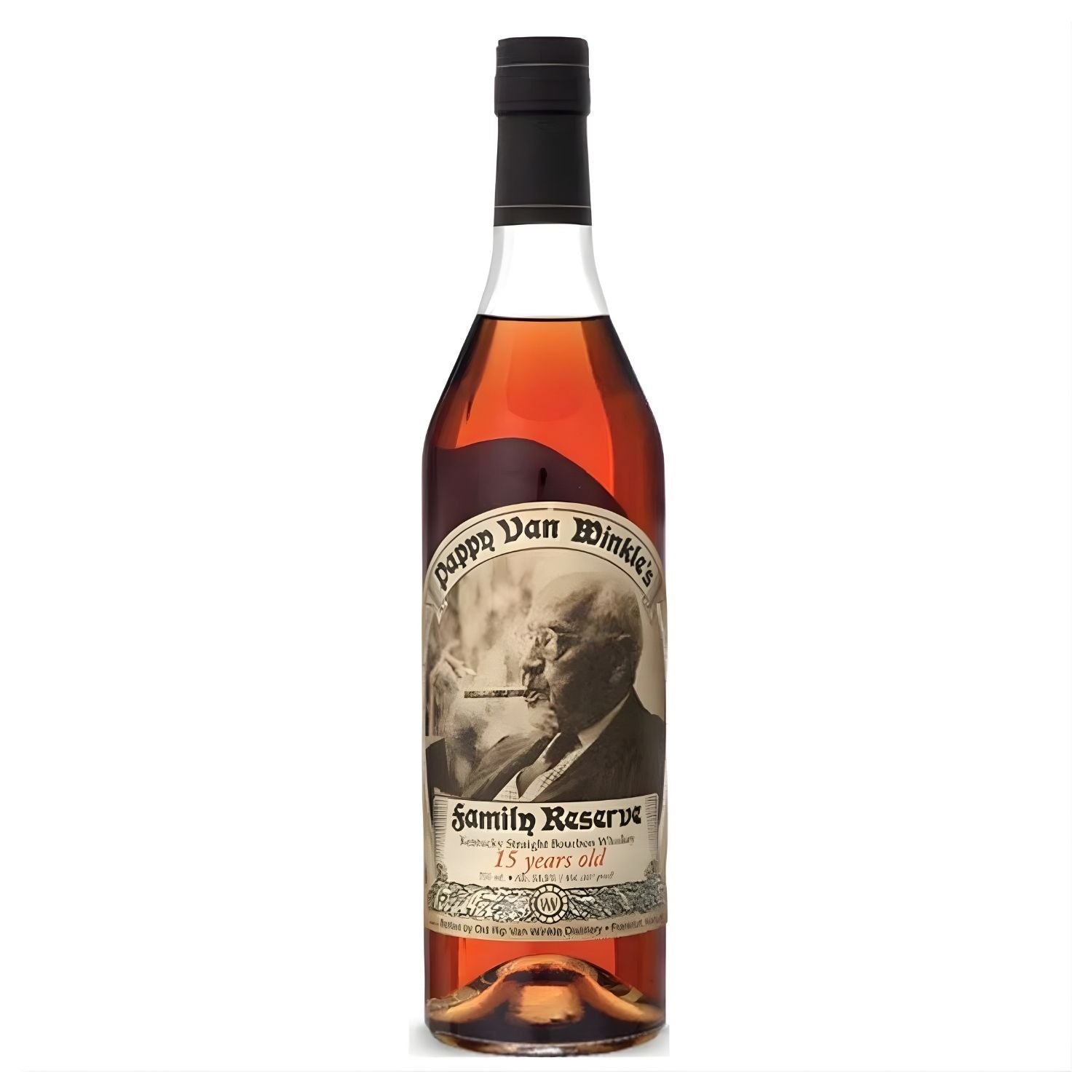 Pappy Van Winkle Family Reserve 15 Year Kentucky Straight Bourbon Whiskey 750ml – collector’s edition from Rare Bourbon Shop
