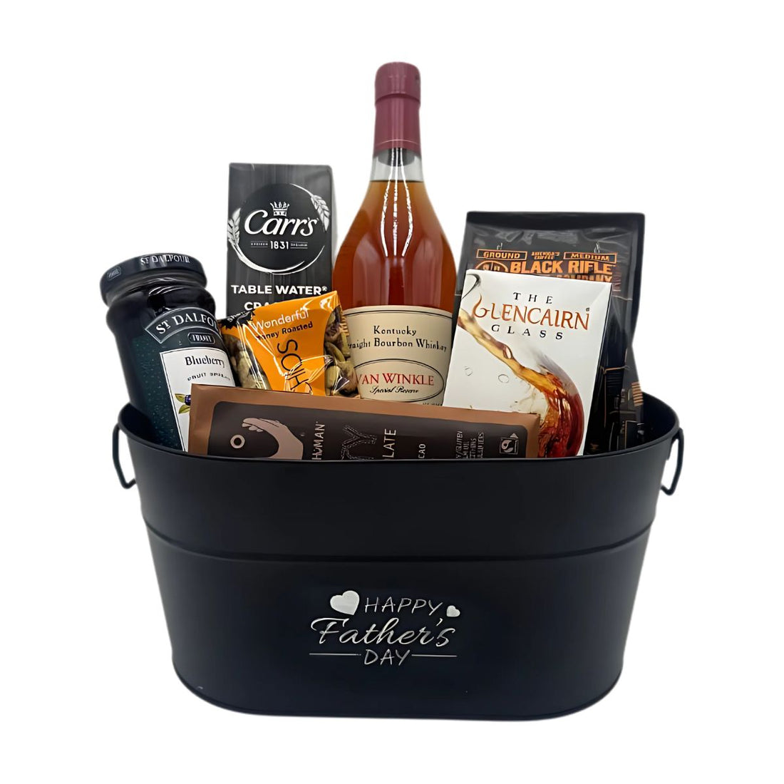 Pappy Van Winkle Special Reserve 12 Year Lot B Bourbon Whiskey Father’s Day Basket