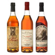 Pappy Van Winkle Starter Pack – Old Rip Van Winkle 10 Year, Van Winkle Special Reserve 12 Year Lot B & Pappy Van Winkle 15 Year, studio white background