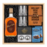 Elmer T. Lee Single Barrel Sour Mash Bourbon Gift Crate – Whiskey, Glasses, Journal & Chocolate