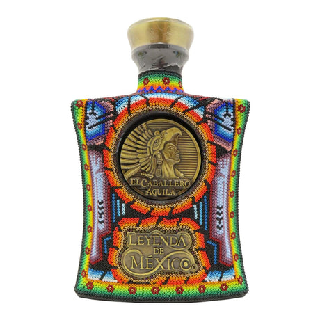 Leyenda de México El Caballero Águila Tequila Beaded Bottle 750ml