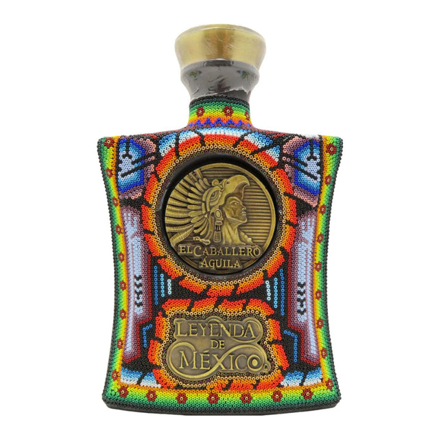 Leyenda de México El Caballero Águila Tequila Beaded Bottle 750ml