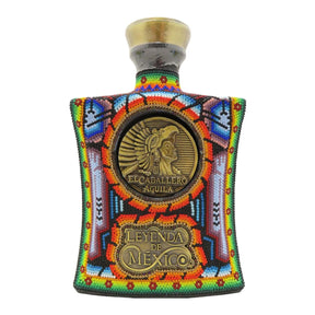 Leyenda de México El Caballero Águila Tequila Beaded Bottle 750ml