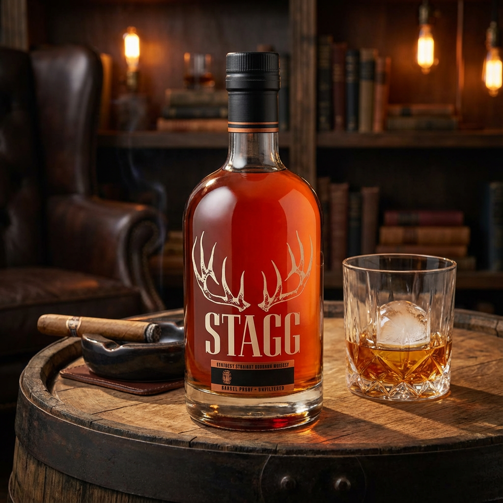 Stagg Kentucky Straight Bourbon Whiskey Batch 25C (Uncut &amp; Unfiltered) – 750ml