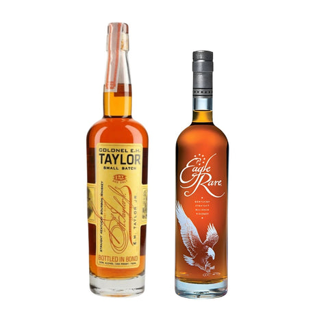 Eagle Rare and Colonel E.H. Taylor Small Batch Bourbon Bundle 2x750ml – collector’s edition set from Rare Bourbon Shop