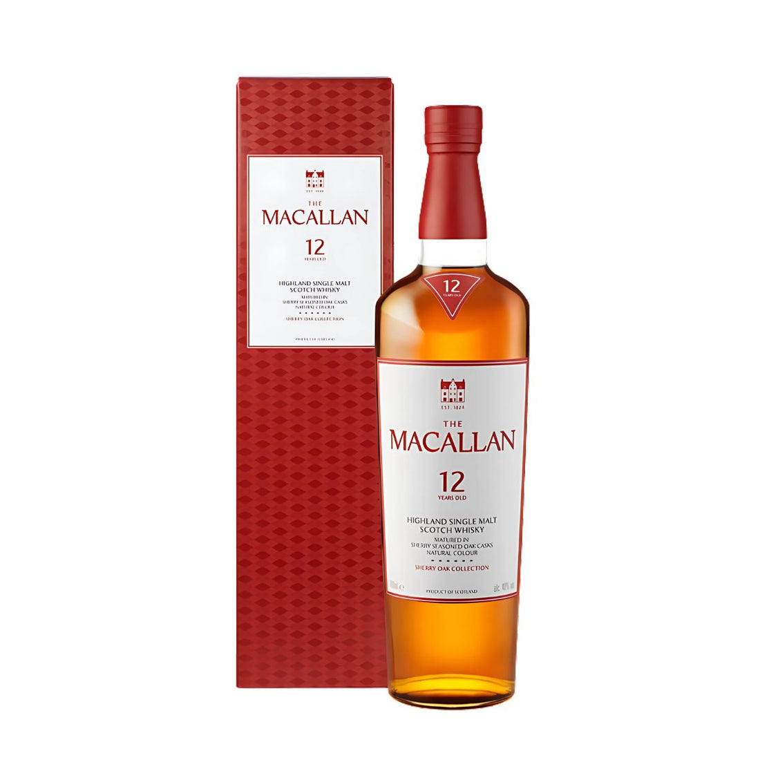 The Macallan 12 Year Sherry Oak Single Malt Scotch Whisky