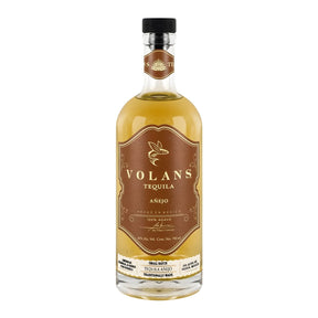 Volans Añejo Tequila 750ml small batch 100% agave bottle on white background – rare premium tequila
