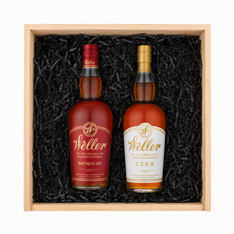 W.L. Weller Antique 107 & C.Y.P.B. Bourbon Gift Crate