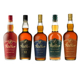 W.L. Weller Collector's Bundle 5-bottle set featuring Full Proof, Special Reserve, Antique 107, 12 Year, and Single Barrel Kentucky Straight Bourbon Whiskey 750ml bottles from Buffalo Trace Distillery