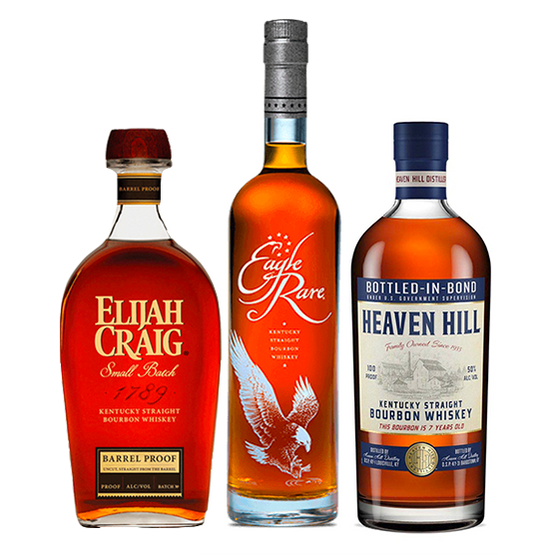 Bundle | Heaven Hill - Eagle Rare - Elijah Craig 3 Pack - TOPBOURBON