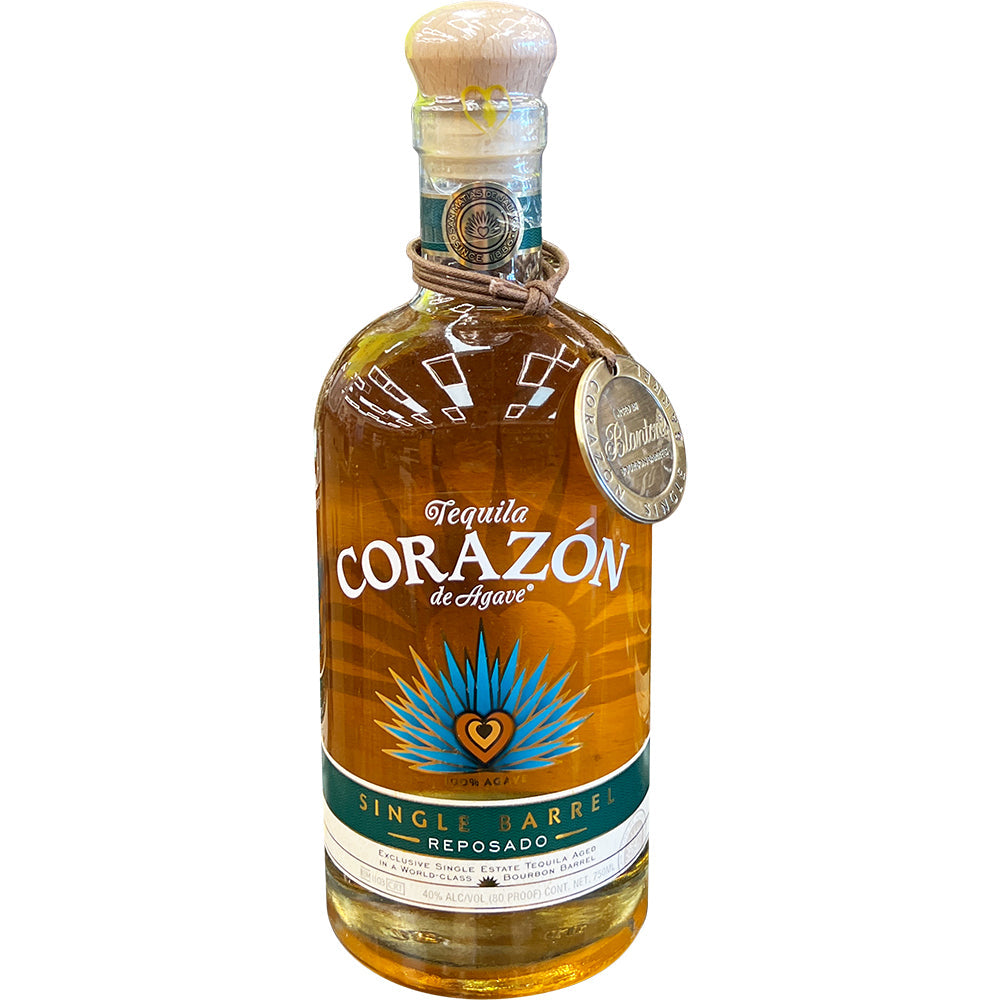 Corazón Reposado Tequila Single Barrel – Aged in Weller Bourbon Barrels 750ml