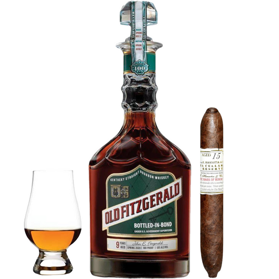 Gift Set Bundle |  Old Fitzgerald 9 year | Cigar & Glencairn