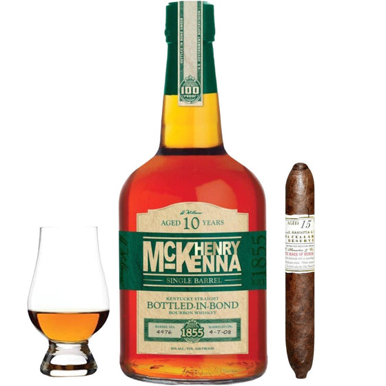 Gift Set Bundle |  Henry Mckenna 10 | Cigar & Glencairn