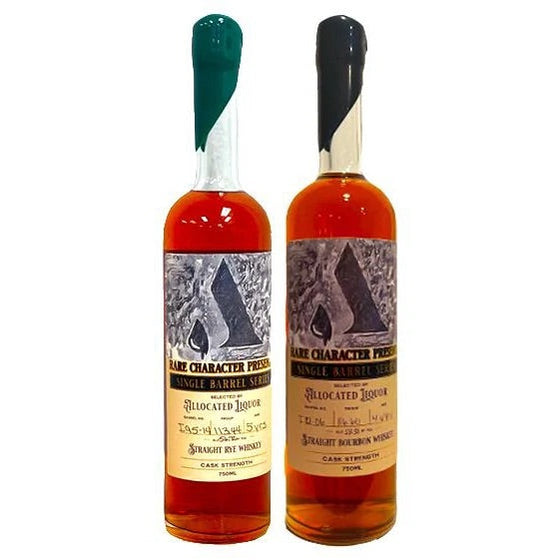 Rare Character | Single Barrel Rye & Bourbon Bundle