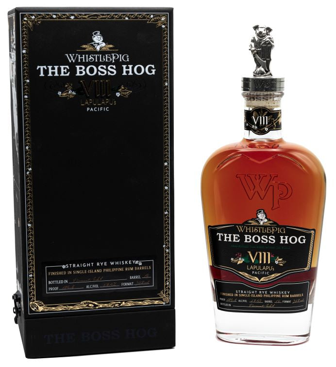 WhistlePig The Boss Hog VIII Lapulapu’s Pacific Straight Rye Whiskey